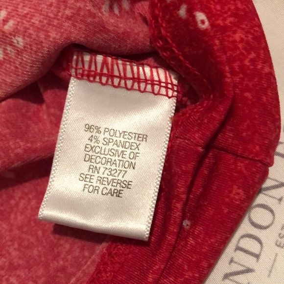 Dana Buchman red blouse size small - Picture 5 of 7